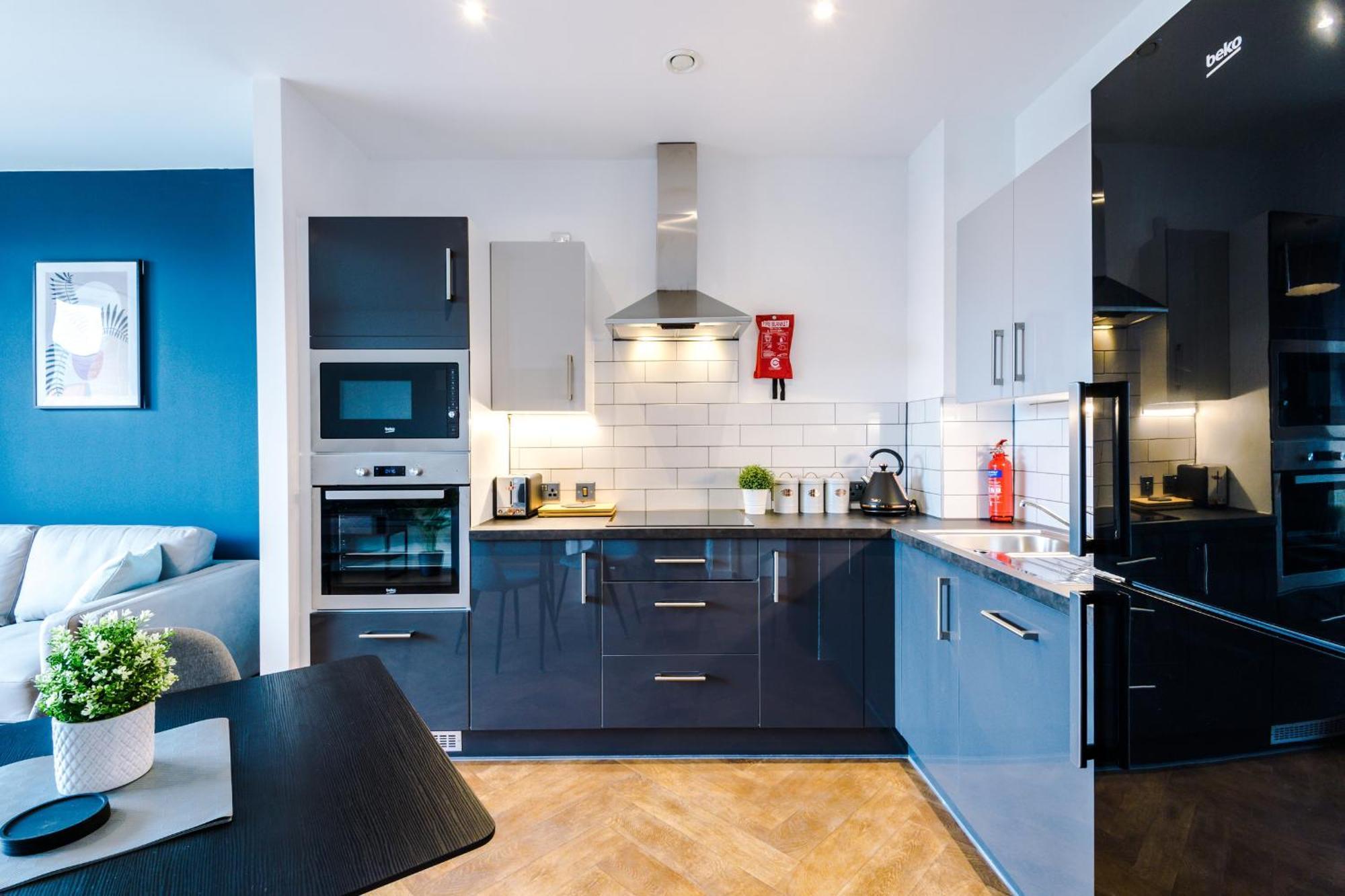 Hilltop Serviced Apartments - Ancoats Manchester Rom bilde